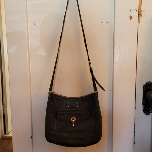Kate Spade Black Leather Cossbody - Picture 5 of 14